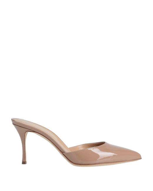 Sergio Rossi Natural Mules & Clogs