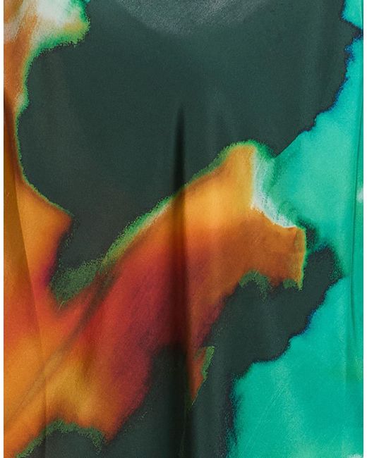 Roberto Collina Green Top Silk