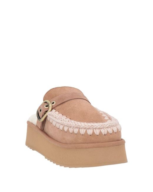 Mou Pink Mules & Clogs
