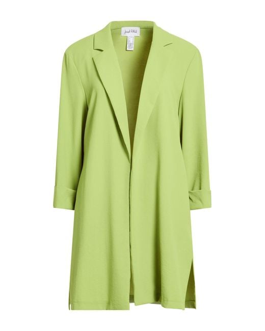 Joseph Ribkoff Green Overcoat & Trench Coat