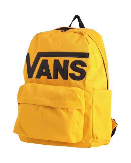 Vans Backpack in Yellow for Men | Lyst