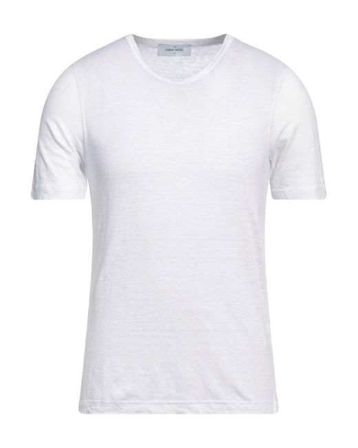 Gran Sasso White T-shirt for men