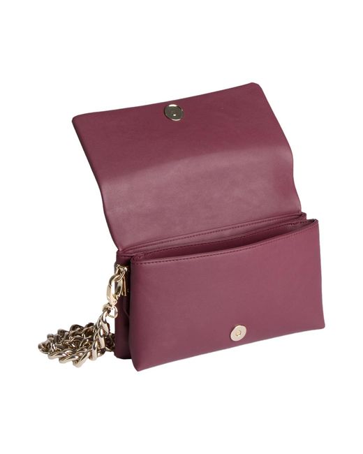 Roberto Cavalli Purple Shoulder Bag