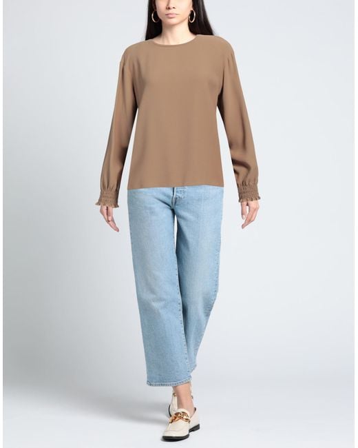 Liviana Conti Brown Top