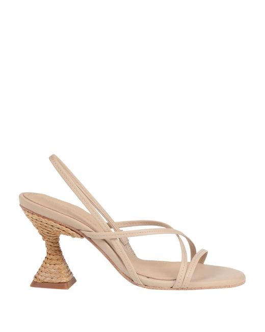 Paloma Barceló Natural Sandals