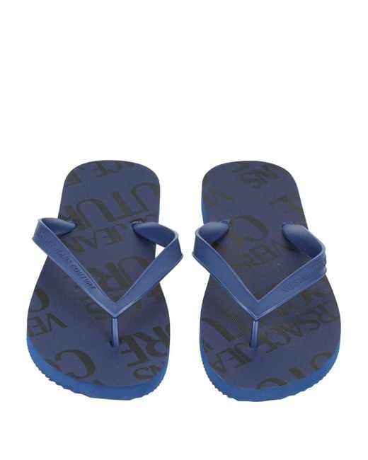 navy blue toe post sandals