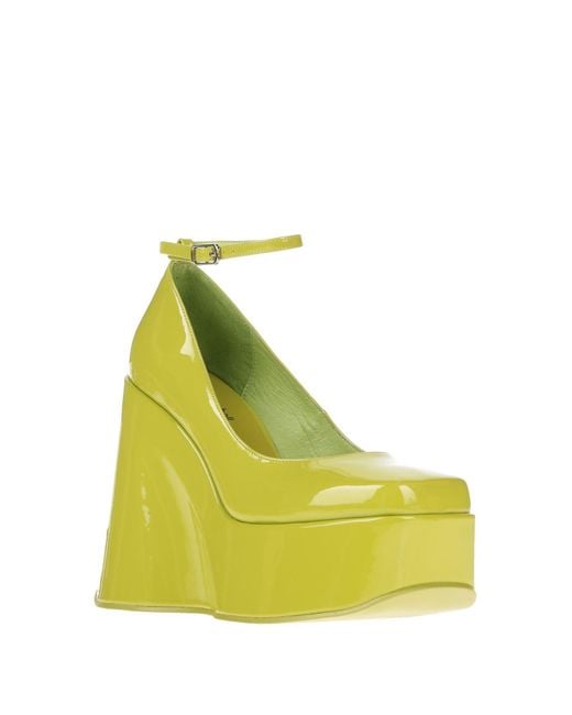 Jeffrey Campbell Yellow Pumps