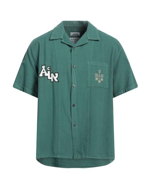 Adish Green Shirt for men