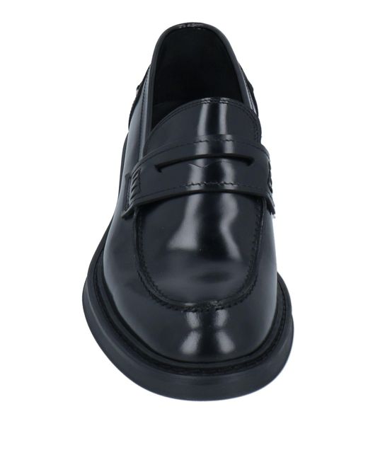 Doucal's Black Loafers for men