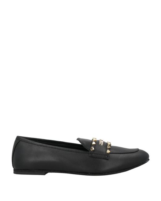 Love Moschino Black Loafers Leather