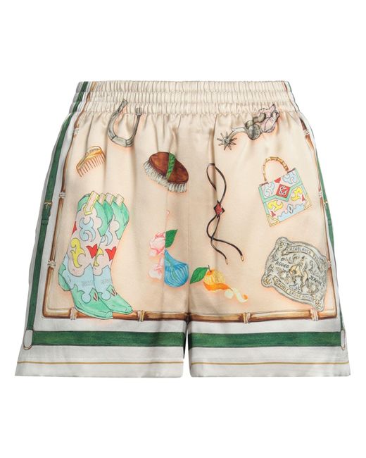 Casablancabrand Natural Shorts & Bermuda Shorts