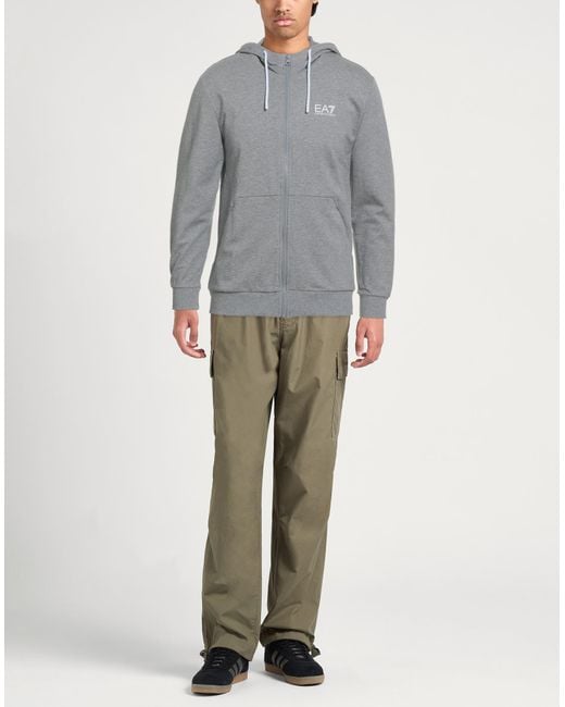EA7 Gray Sweatshirts for men