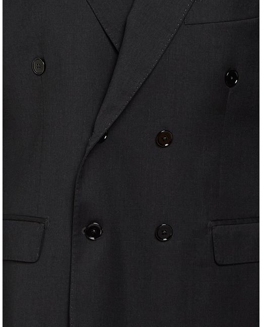 Exte Black Charcoal Blazer Wool for men