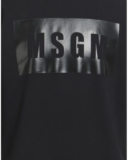 MSGM Sweatshirt in Black für Herren