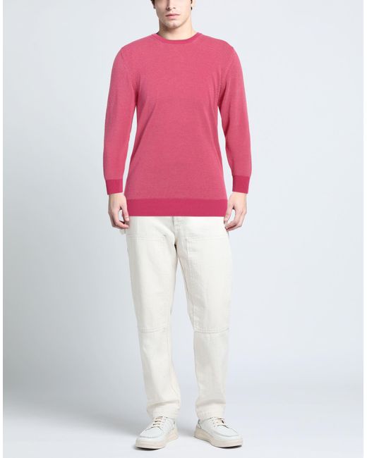 Jurta Pink Sweater for men