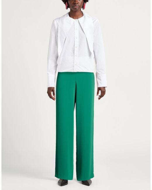 P.A.R.O.S.H. Green Pants Polyester