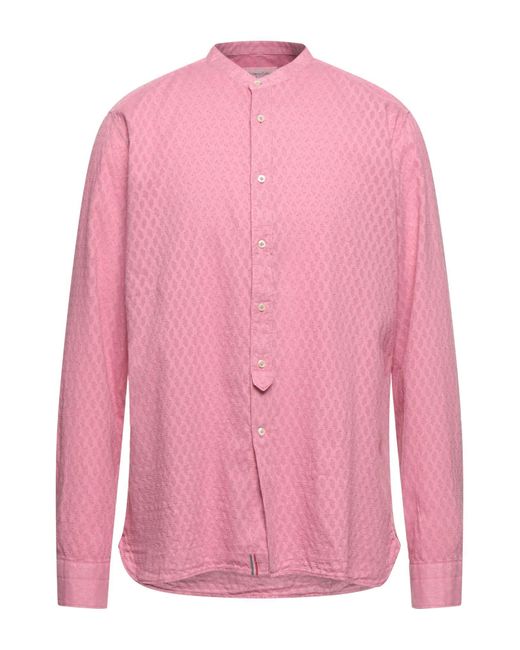 Tintoria Mattei 954 Pink Shirt for men