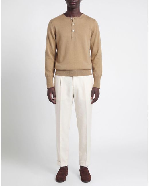 Pullover di Lardini in Natural da Uomo