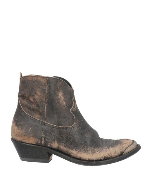 Golden Goose Deluxe Brand Gray Ankle Boots