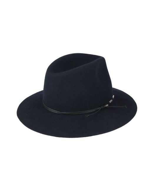 Ba&sh Blue Midnight Hat Wool