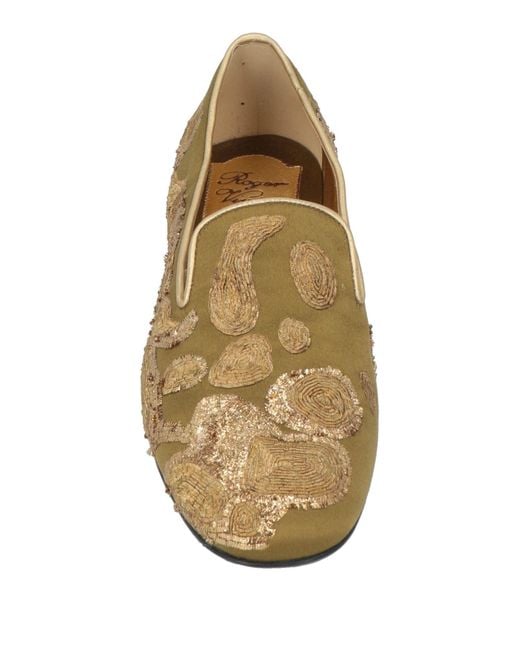 Roger Vivier Natural Loafers