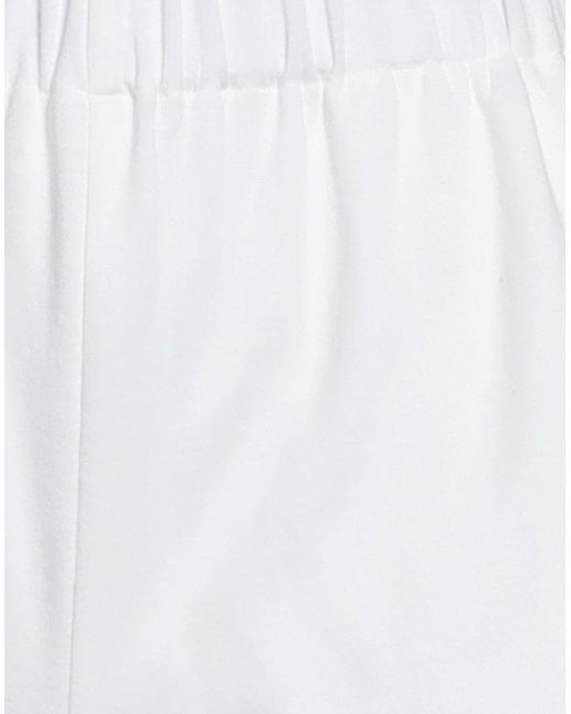 Purotatto White Shorts & Bermuda Shorts Cotton