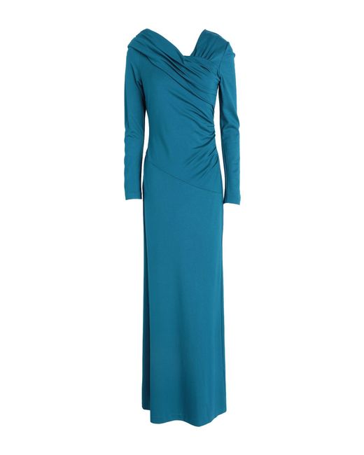 Diane von Furstenberg Blue Maxi Dress