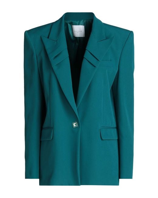 Gaelle Paris Green Blazer