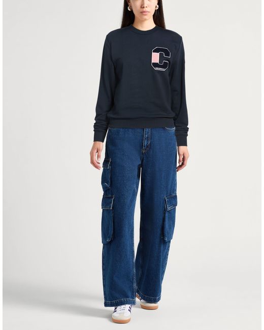 Colmar Blue Sweatshirt Cotton, Polyester