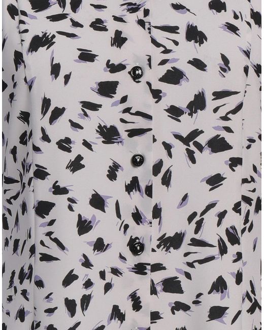 Patrizia Pepe White Light Mini Dress Polyester, Elastane