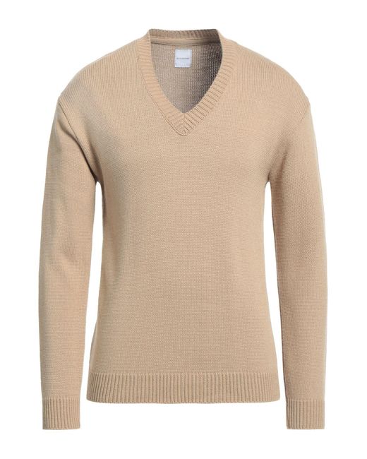 Stilosophy Natural Camel Sweater Acrylic, Wool for men