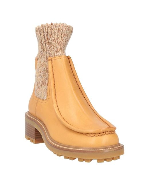 Chloé Natural Stiefelette