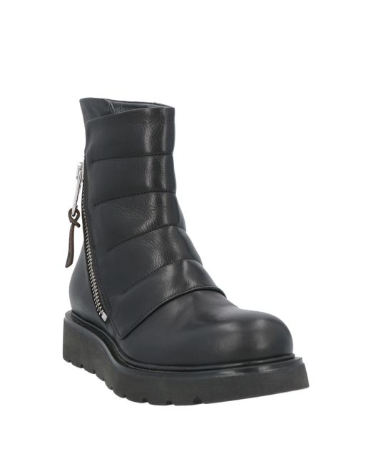 Ixos Black Ankle Boots