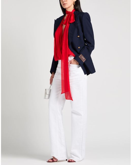 Dolce & Gabbana White Pants Cotton