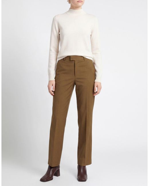 Berwich Brown Pants Virgin Wool, Elastane