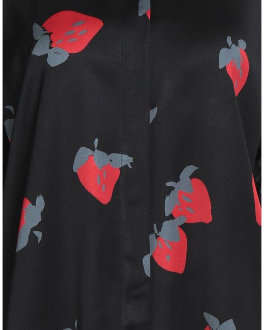MSGM Black Shirt Viscose