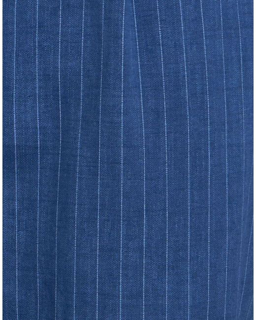 Barbati Blue Pants Cotton, Polyamide, Elastane for men
