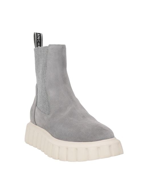 Voile Blanche Gray Ankle Boots