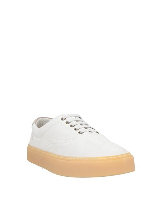 Brunello Cucinelli White Sneakers for men