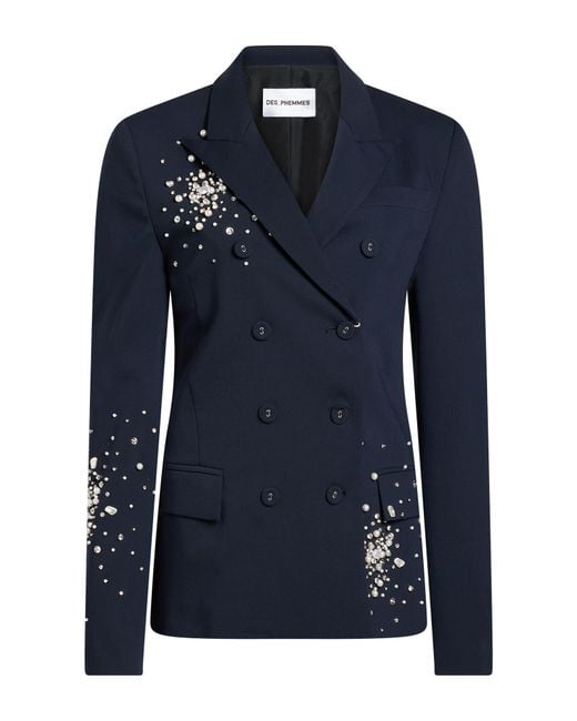 DES_PHEMMES Blue Blazer