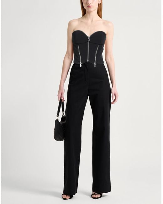 Pinko Black Top Polyester, Elastane