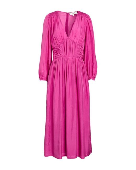 Robe Midi Sea en coloris Pink