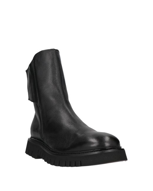 Ernesto Dolani Black Ankle Boots for men