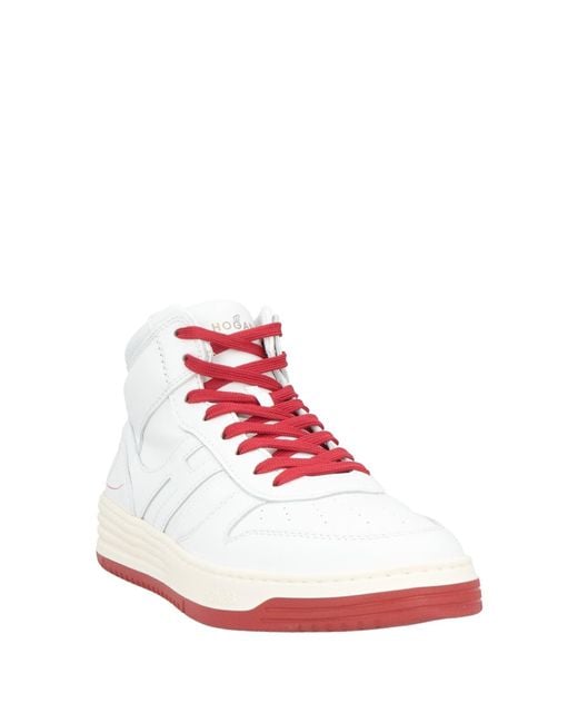 Hogan White Sneakers Leather for men