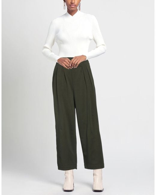 ALESSIA SANTI Green Trouser