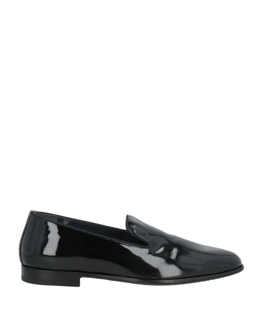 Seboy's Black Loafers Leather for men