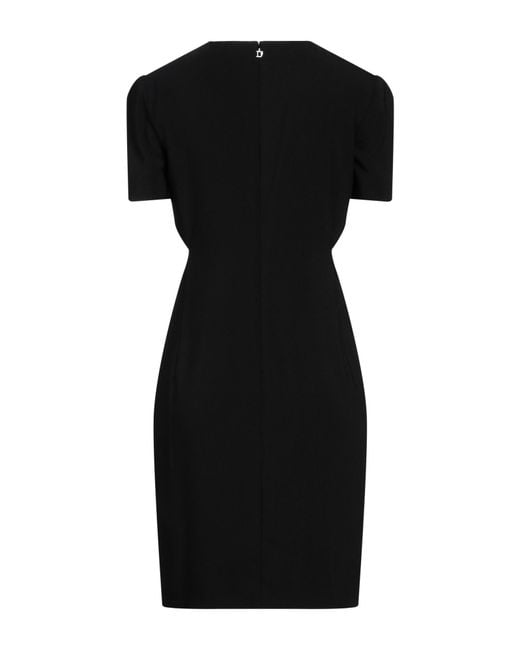 Robe courte DSquared² en coloris Black