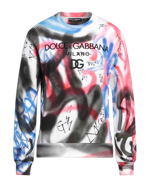 Dolce & Gabbana White Sweatshirt for men