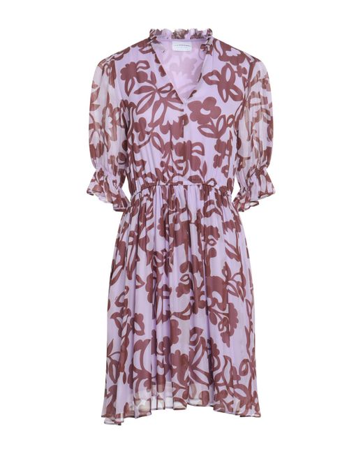 Nenette Purple Midi Dress