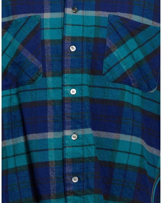 Facetasm Blue Shirt for men